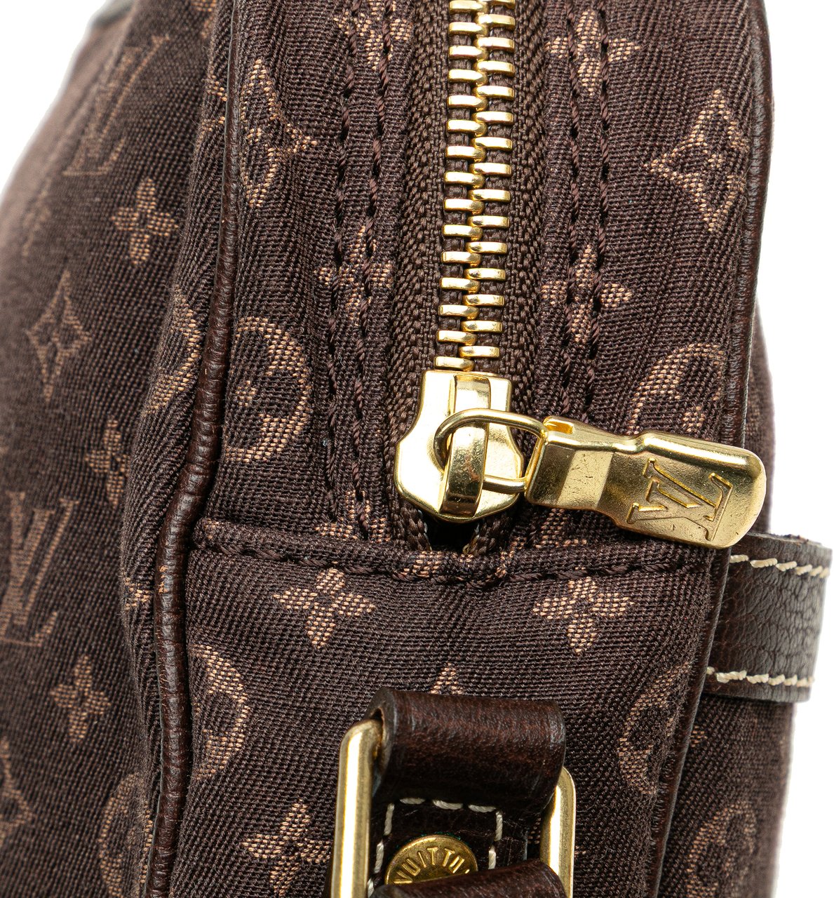 Louis Vuitton Monogram Mini Lin Danube Bruin