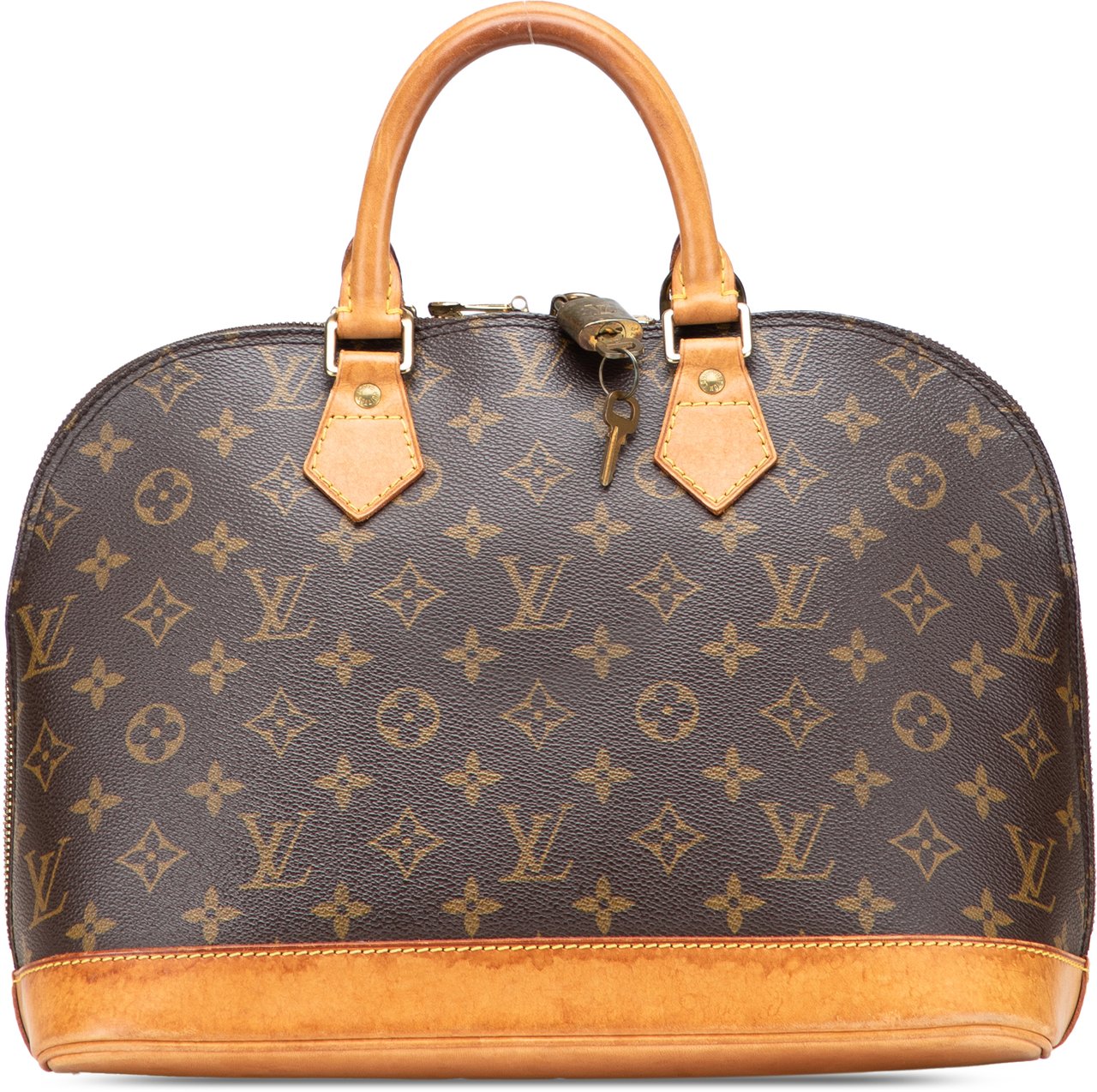 Louis Vuitton Monogram Alma PM Bruin