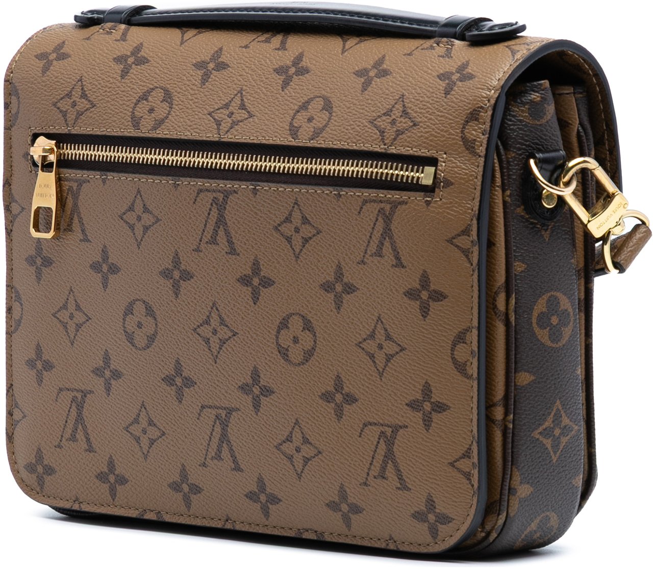 Louis Vuitton Monogram Reverse Pochette Metis Bruin