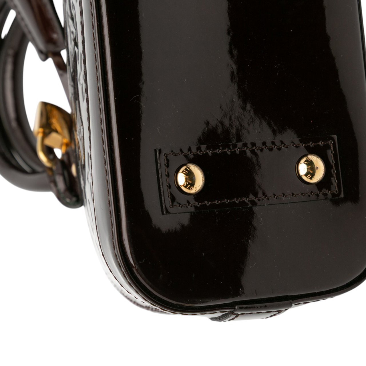 Louis Vuitton Monogram Vernis Alma BB Paars