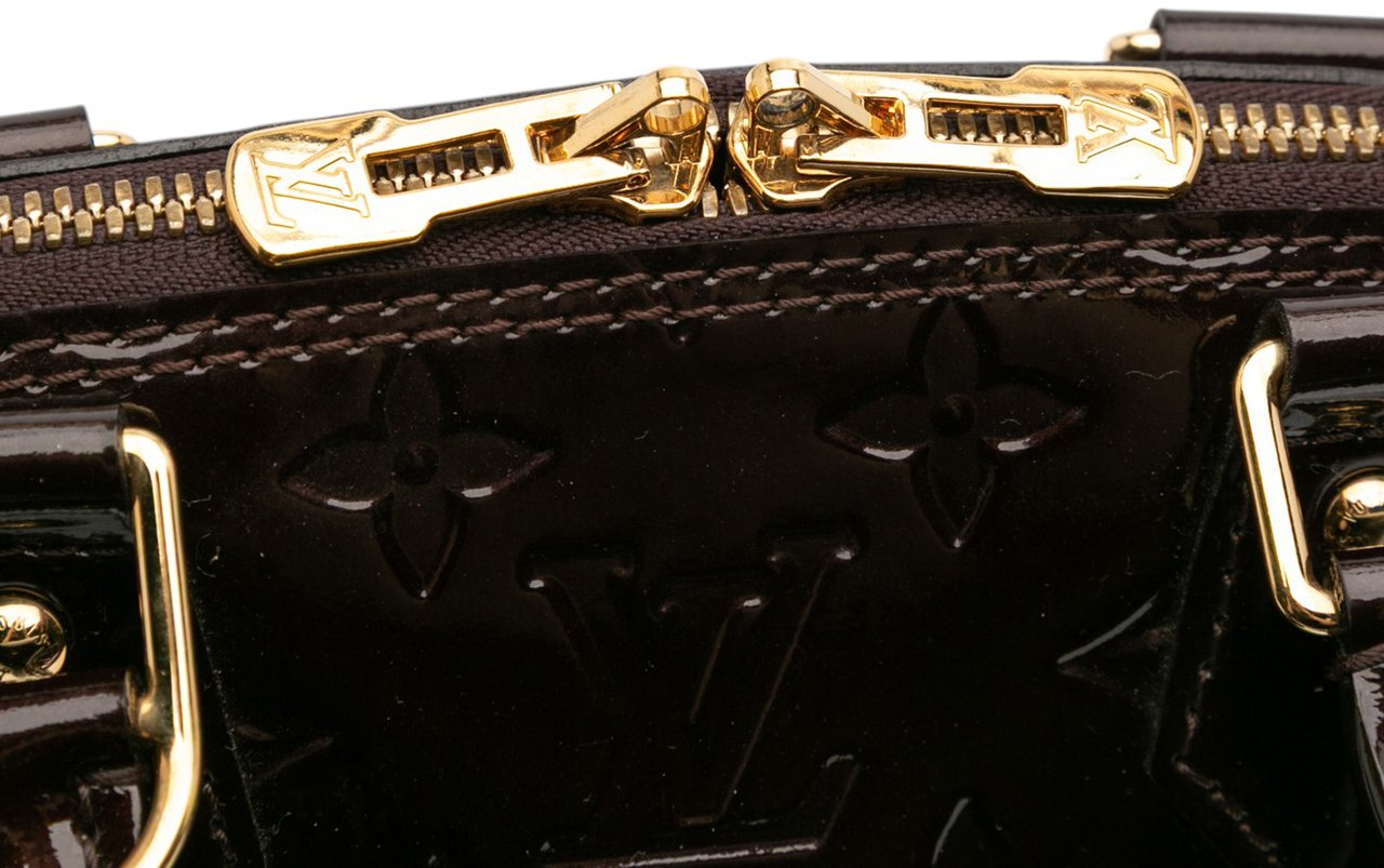 Louis Vuitton Monogram Vernis Alma BB Paars
