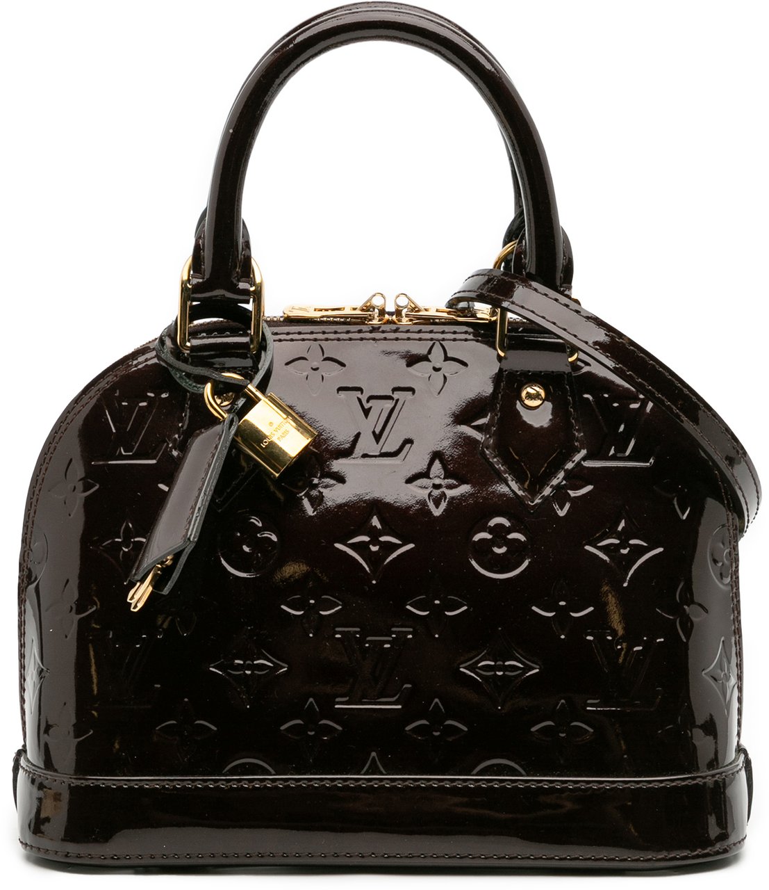 Louis Vuitton Monogram Vernis Alma BB Paars