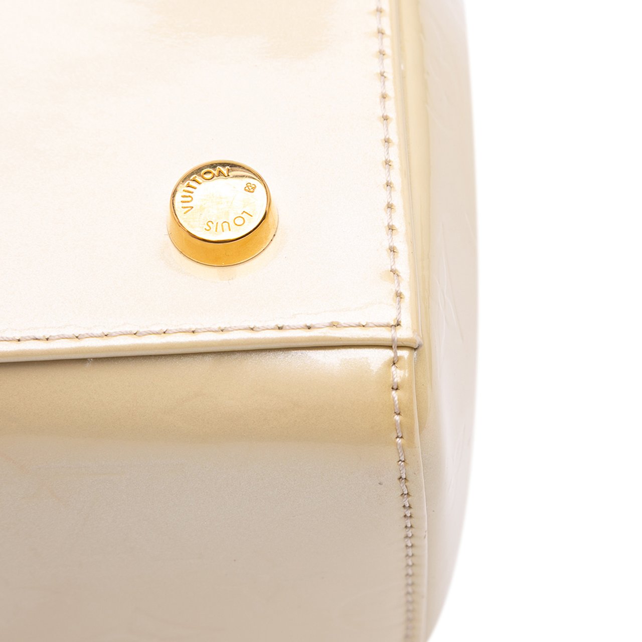 Louis Vuitton Monogram Vernis Brea MM Bruin