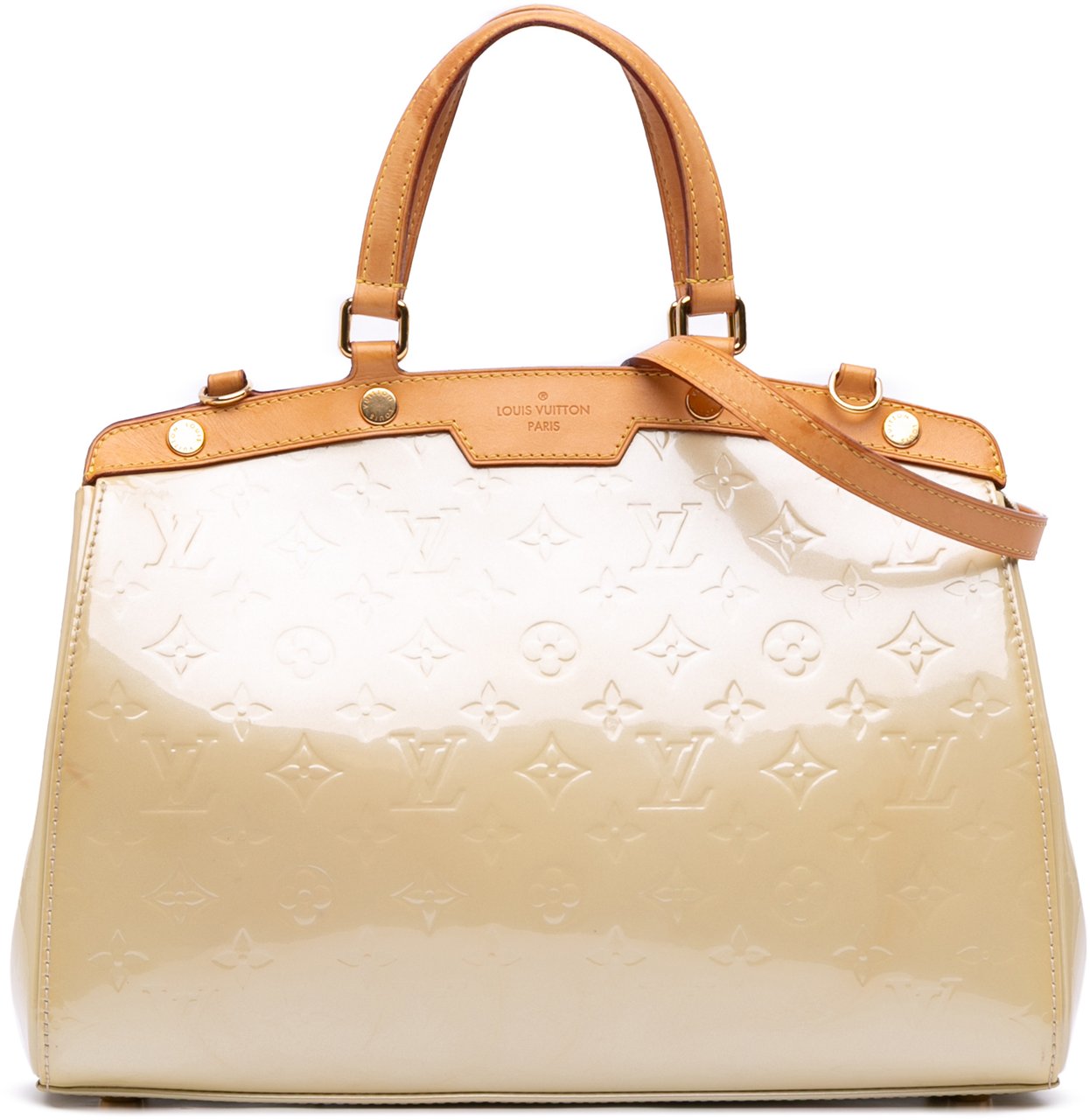Louis Vuitton Monogram Vernis Brea MM Bruin