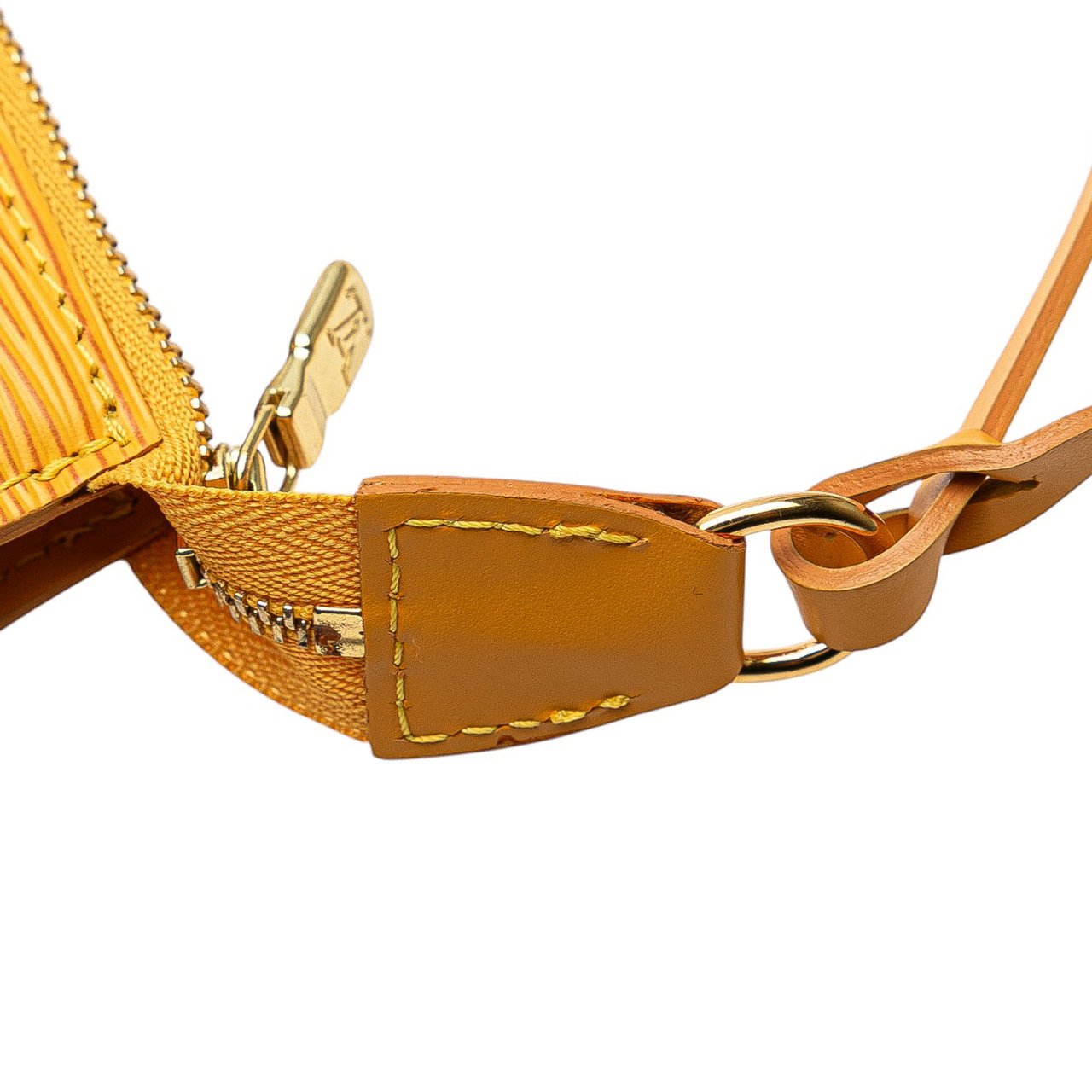 Louis Vuitton Epi Pochette Accessoires Geel