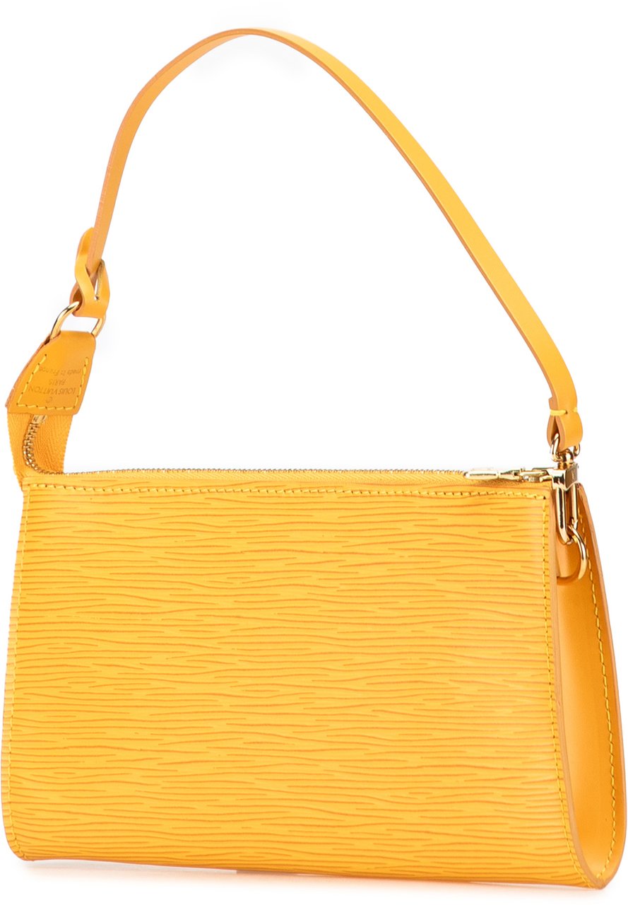 Louis Vuitton Epi Pochette Accessoires Geel