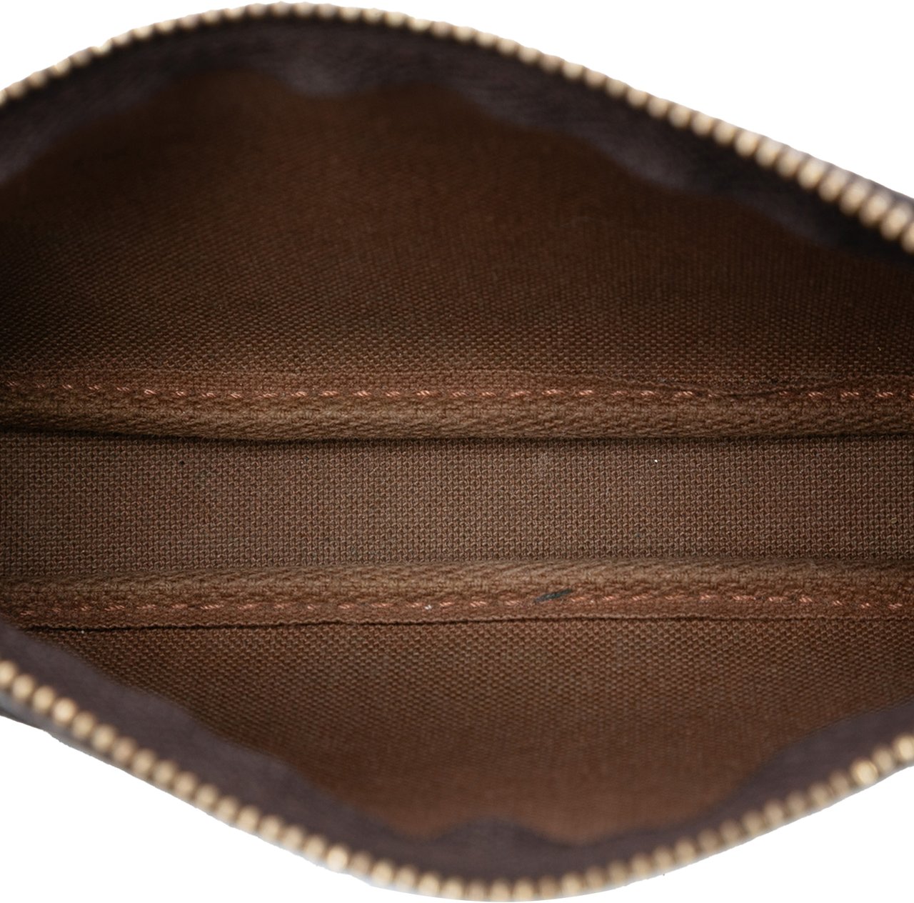 Louis Vuitton Monogram Mini Pochette Accessoires Bruin