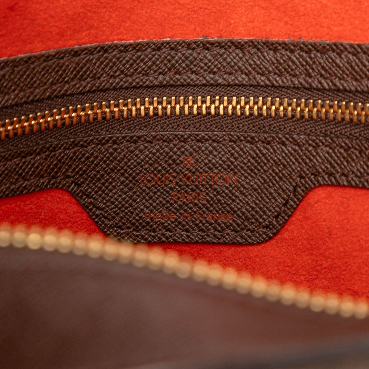 Louis Vuitton Damier Ebene Venice Sac Plat Bruin