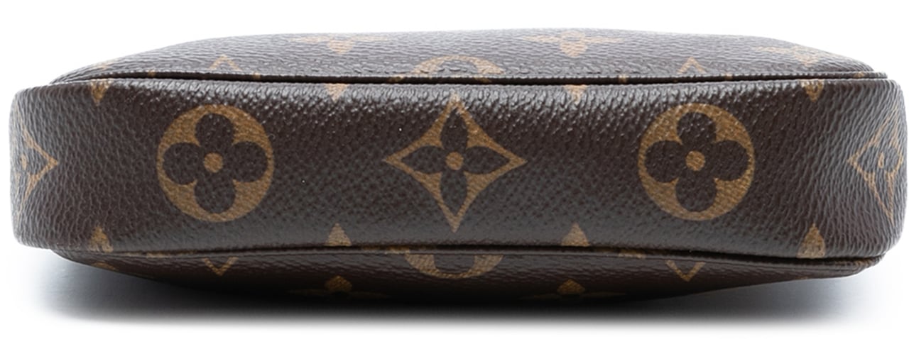 Louis Vuitton Monogram Mini Pochette Accessoires Bruin