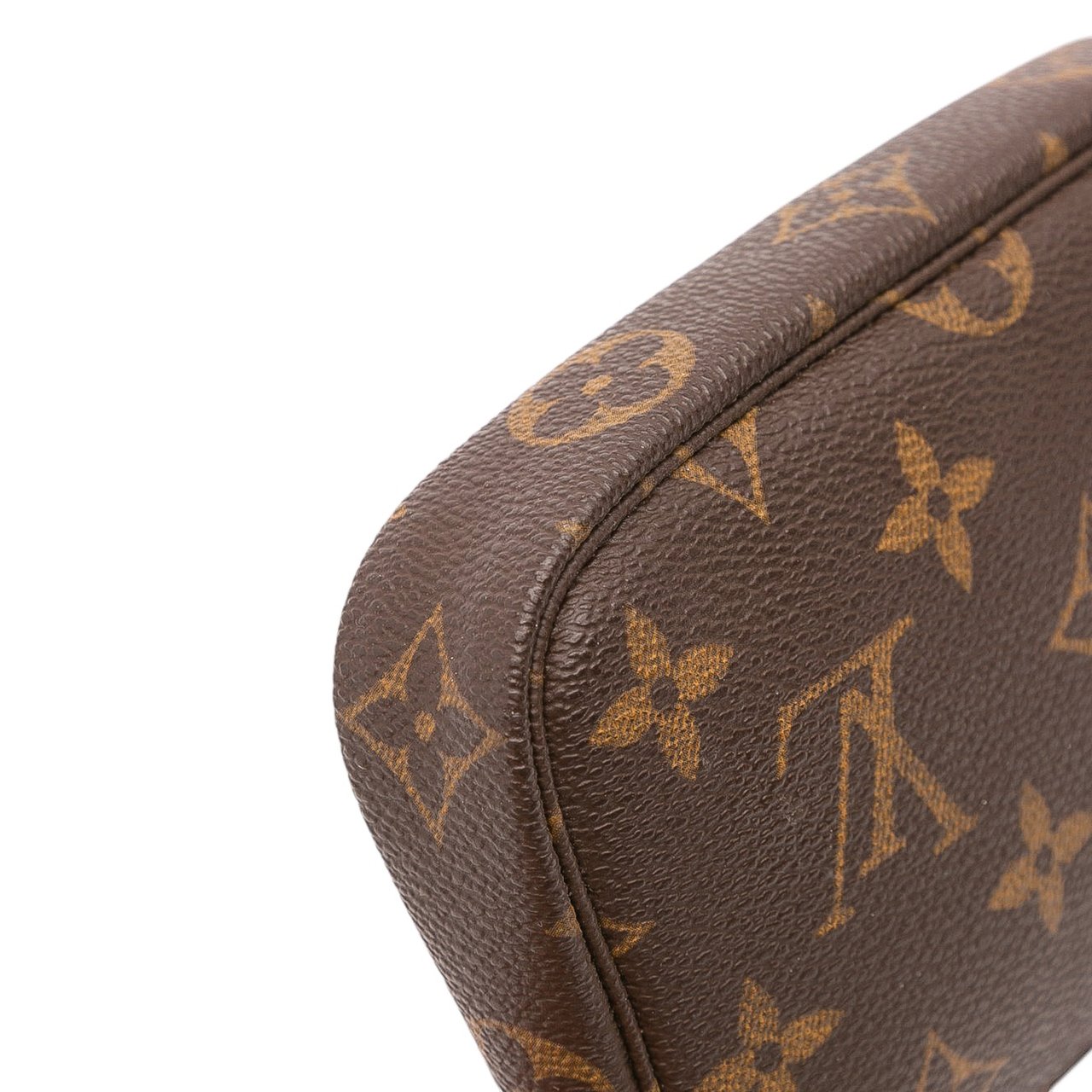 Louis Vuitton Monogram Mini Pochette Accessoires Bruin
