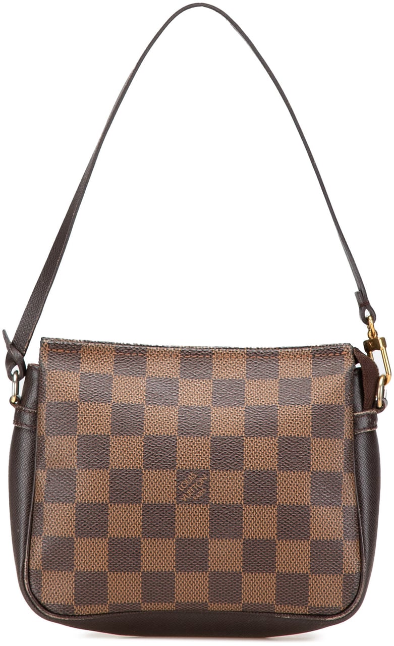 Louis Vuitton Damier Ebene Trousse Pochette Bruin