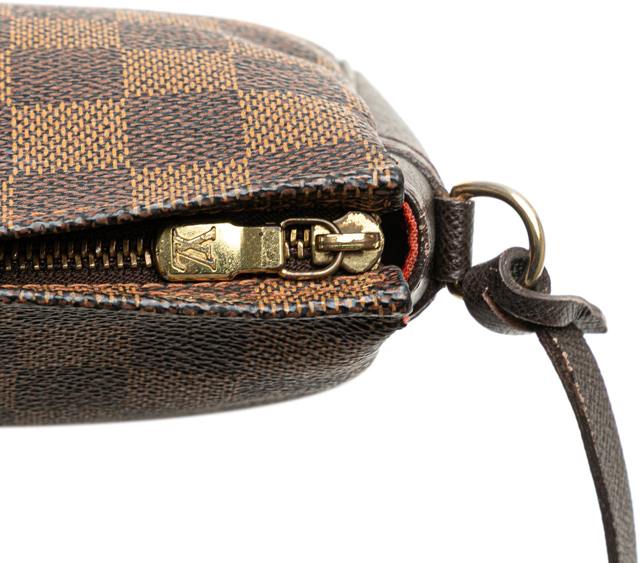 Louis Vuitton Damier Ebene Trousse Pochette Bruin