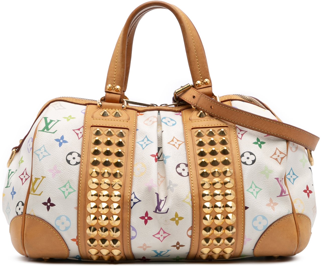 Louis Vuitton Monogram Multicolore Courtney MM Wit