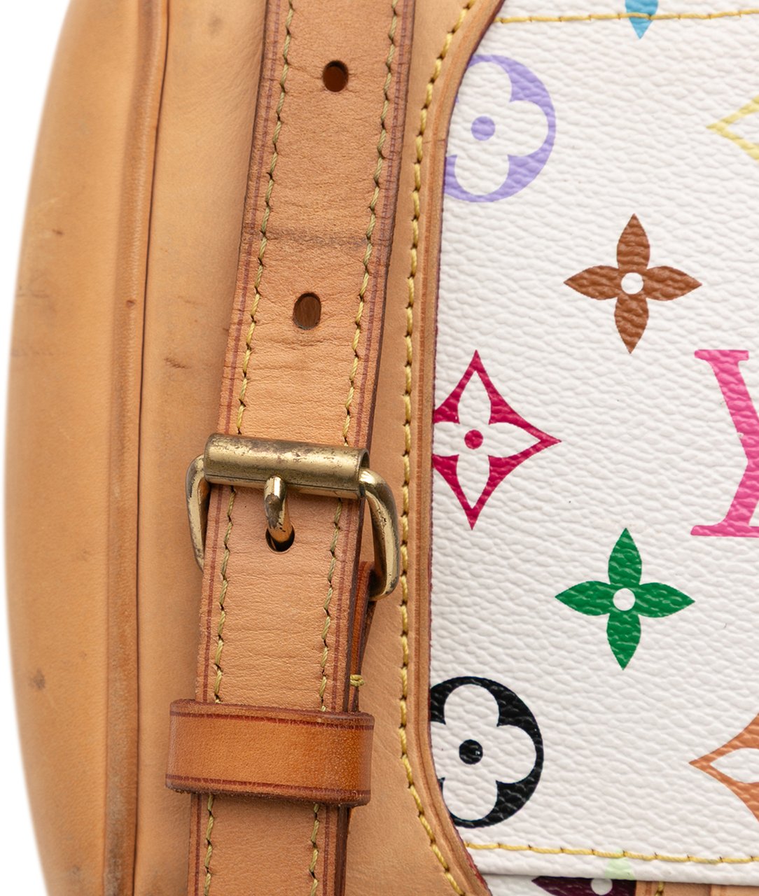 Louis Vuitton Monogram Multicolore Courtney MM Wit