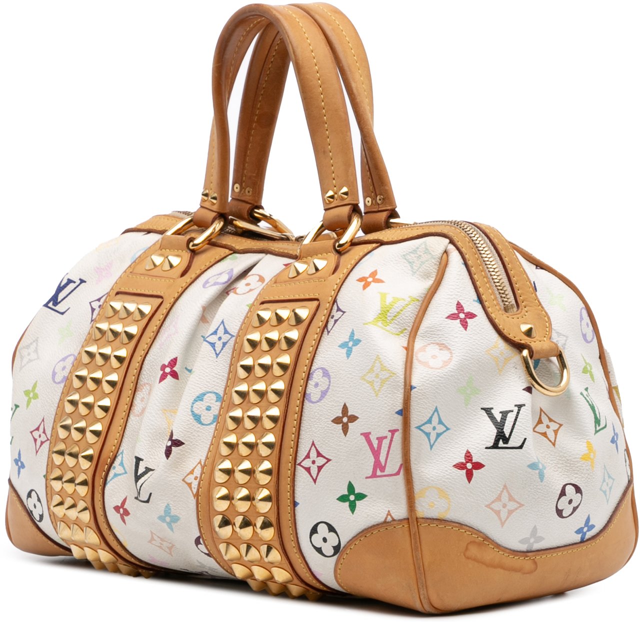 Louis Vuitton Monogram Multicolore Courtney MM Wit