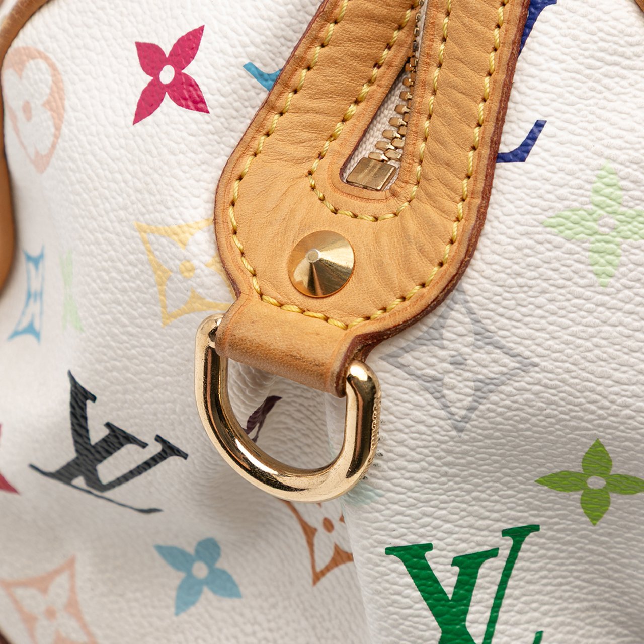 Louis Vuitton Monogram Multicolore Courtney MM Wit