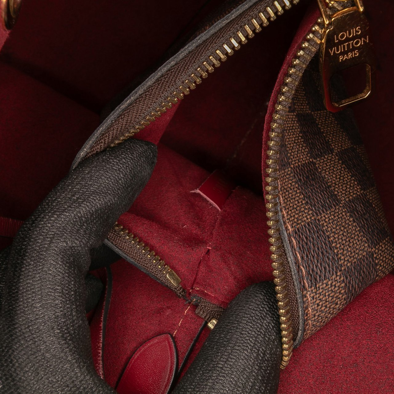 Louis Vuitton Damier Ebene Neonoe MM Bruin