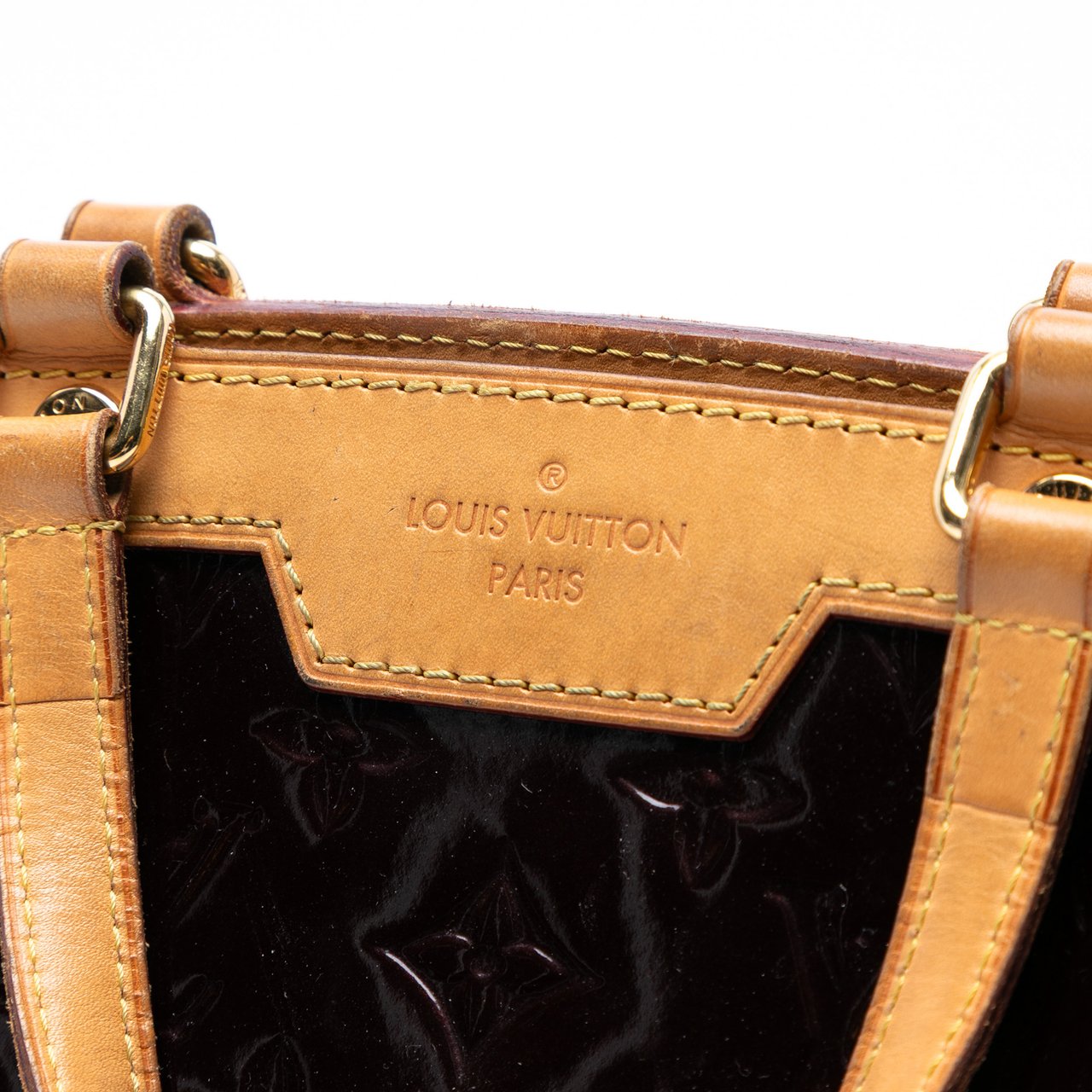 Louis Vuitton Monogram Vernis Brea MM Paars