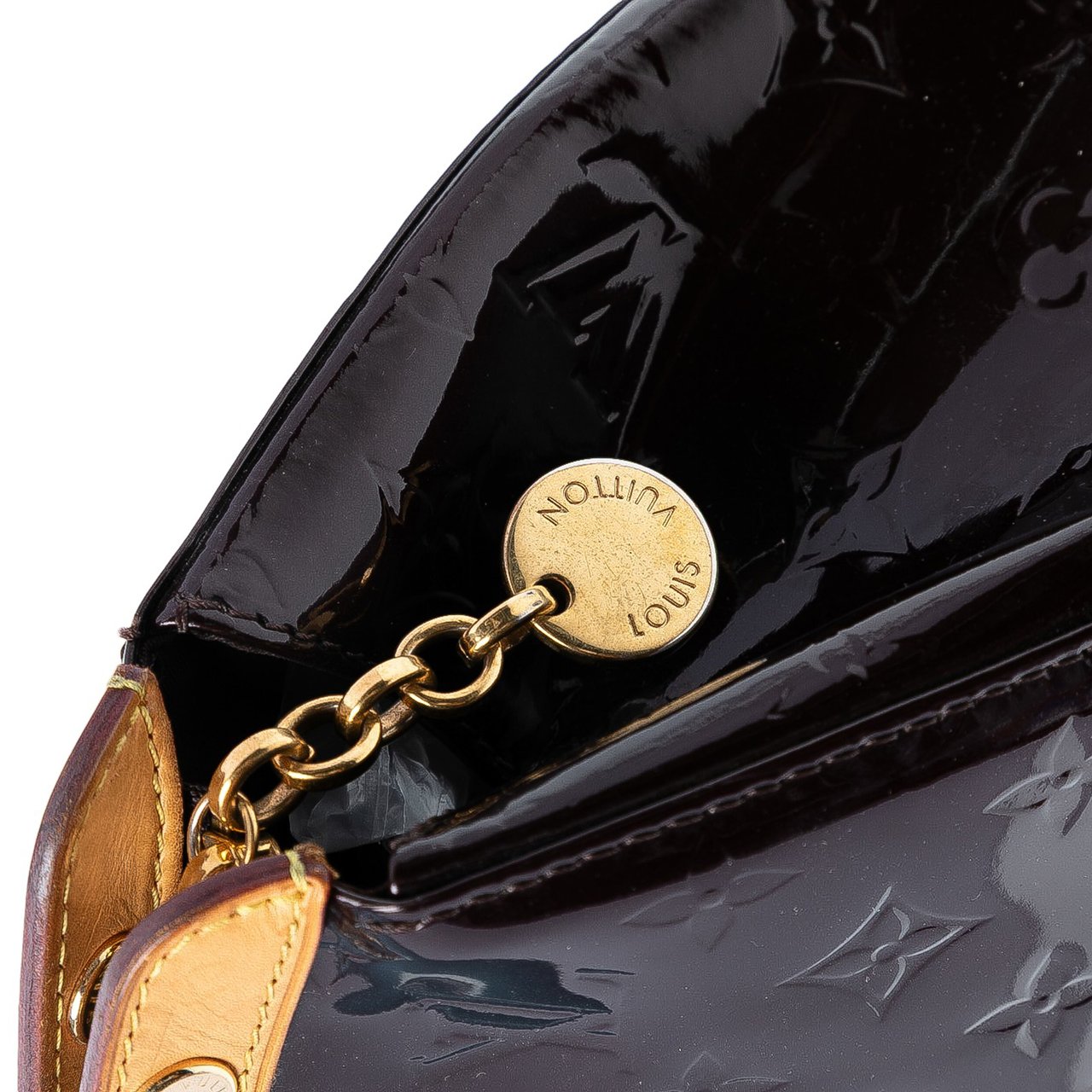 Louis Vuitton Monogram Vernis Brea MM Paars