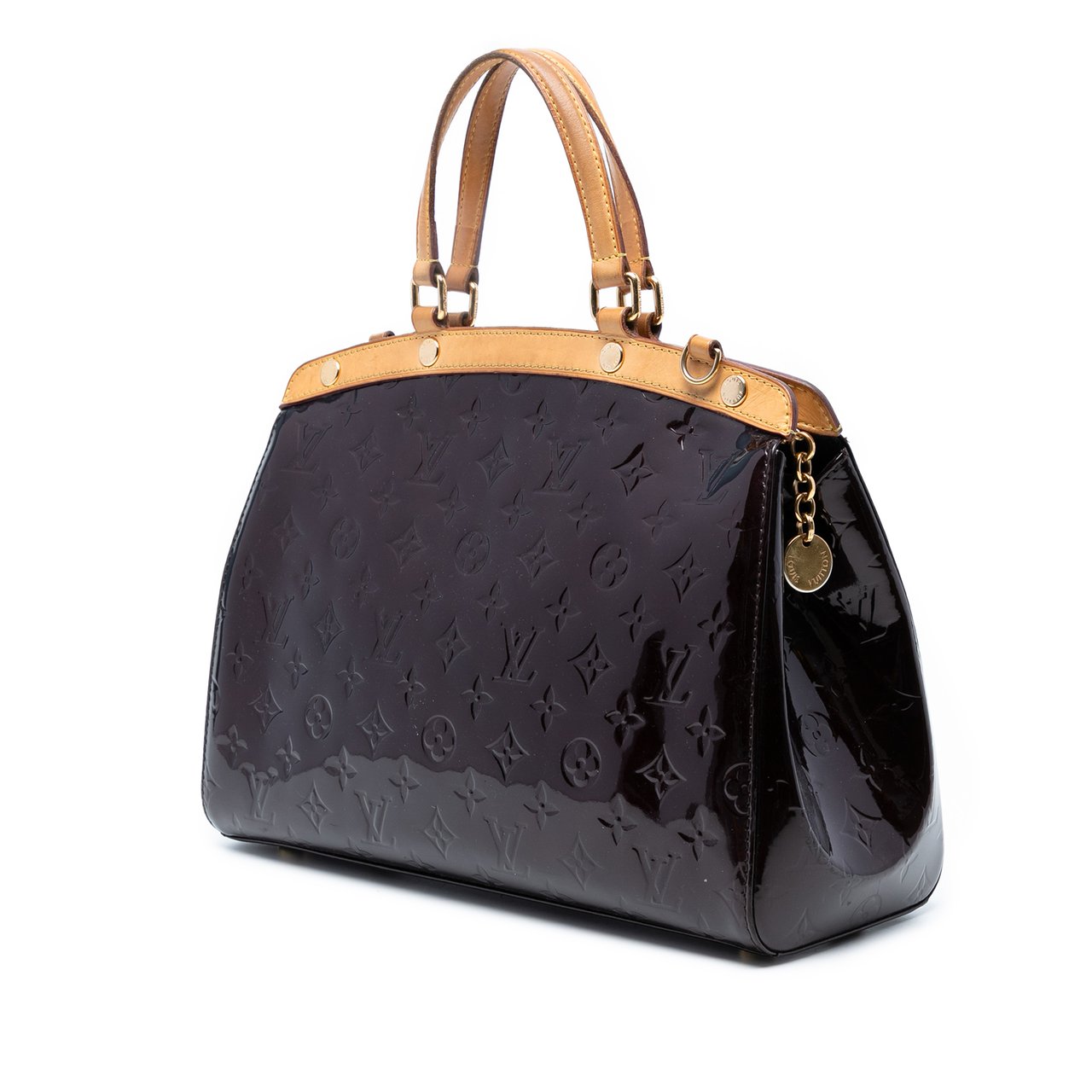 Louis Vuitton Monogram Vernis Brea MM Paars