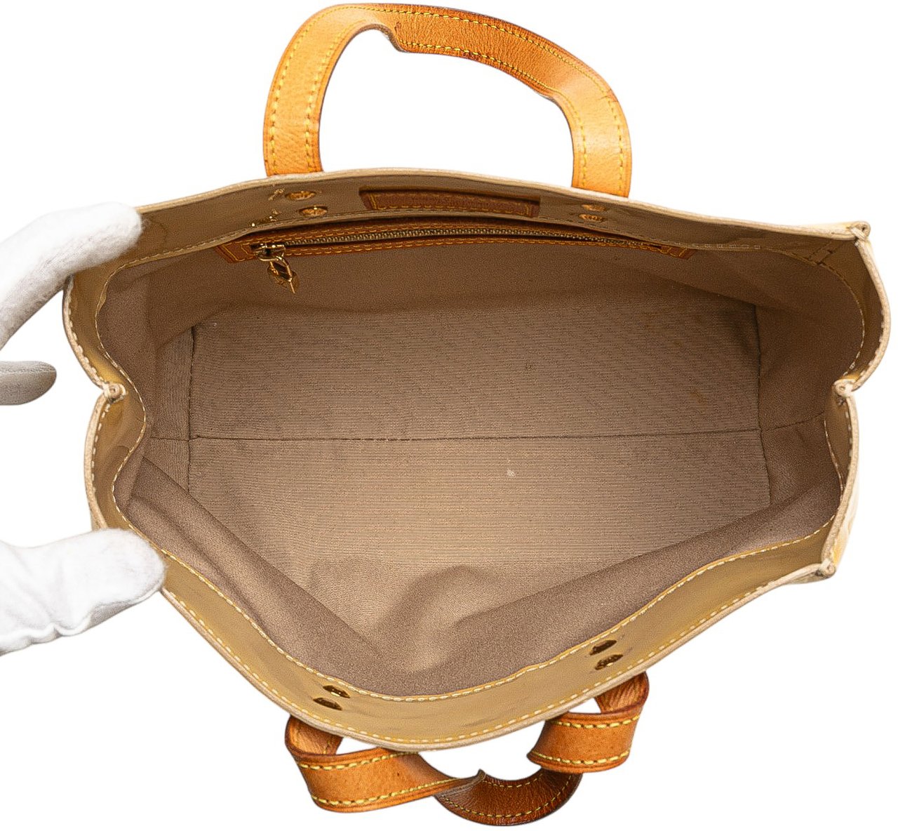 Louis Vuitton Monogram Vernis Reade PM Bruin