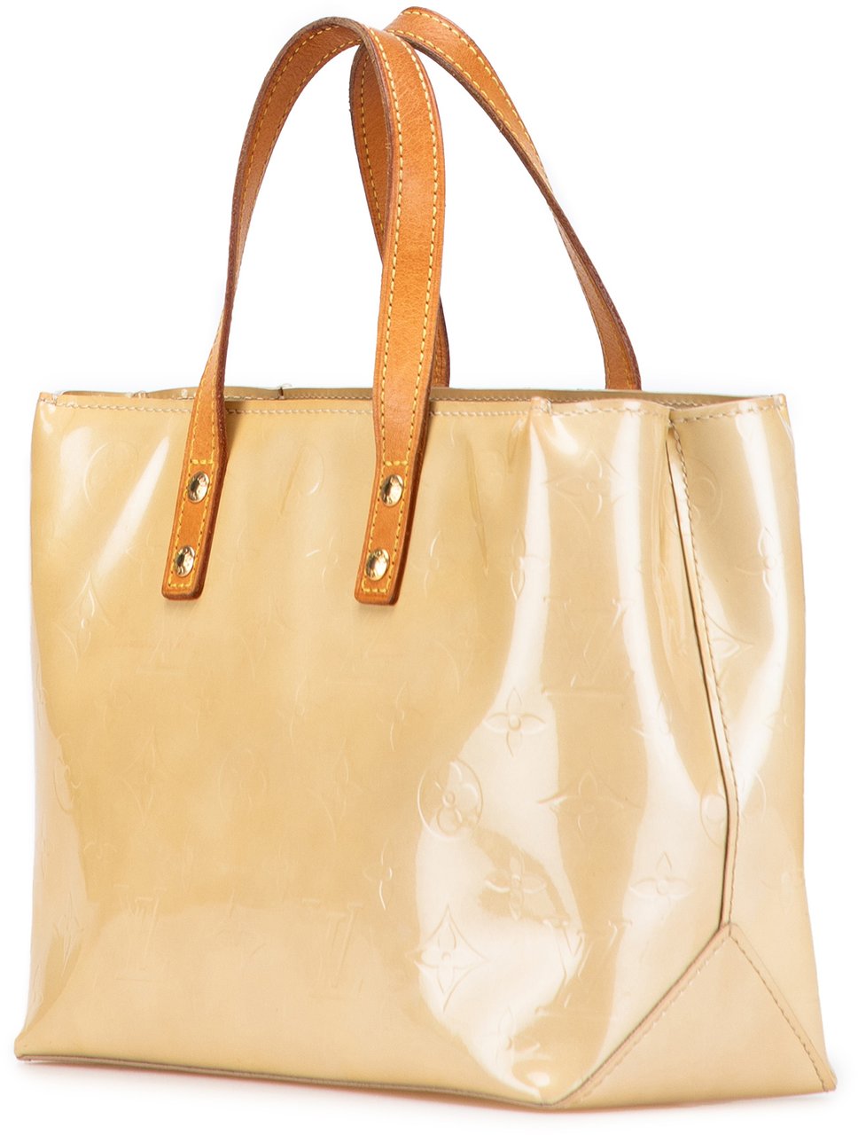 Louis Vuitton Monogram Vernis Reade PM Bruin