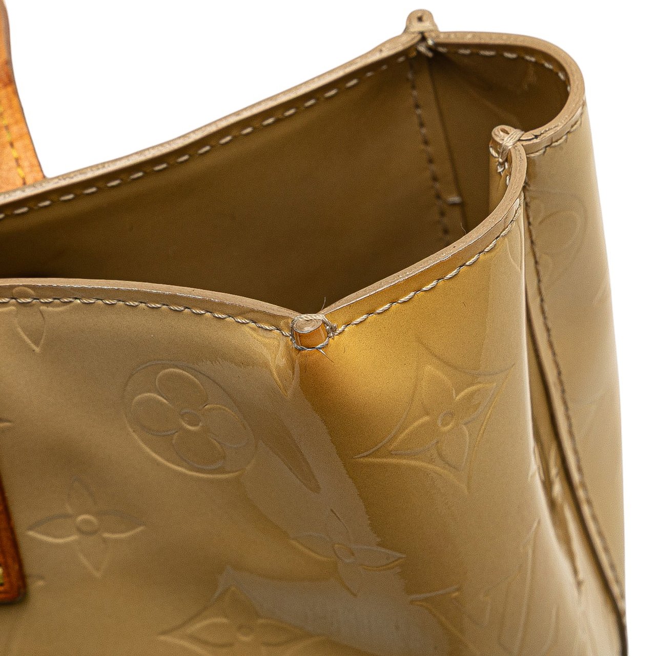 Louis Vuitton Monogram Vernis Reade PM Bruin