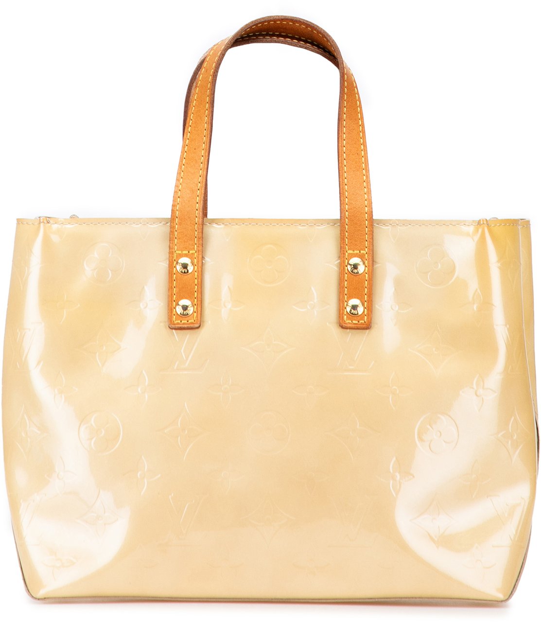 Louis Vuitton Monogram Vernis Reade PM Bruin