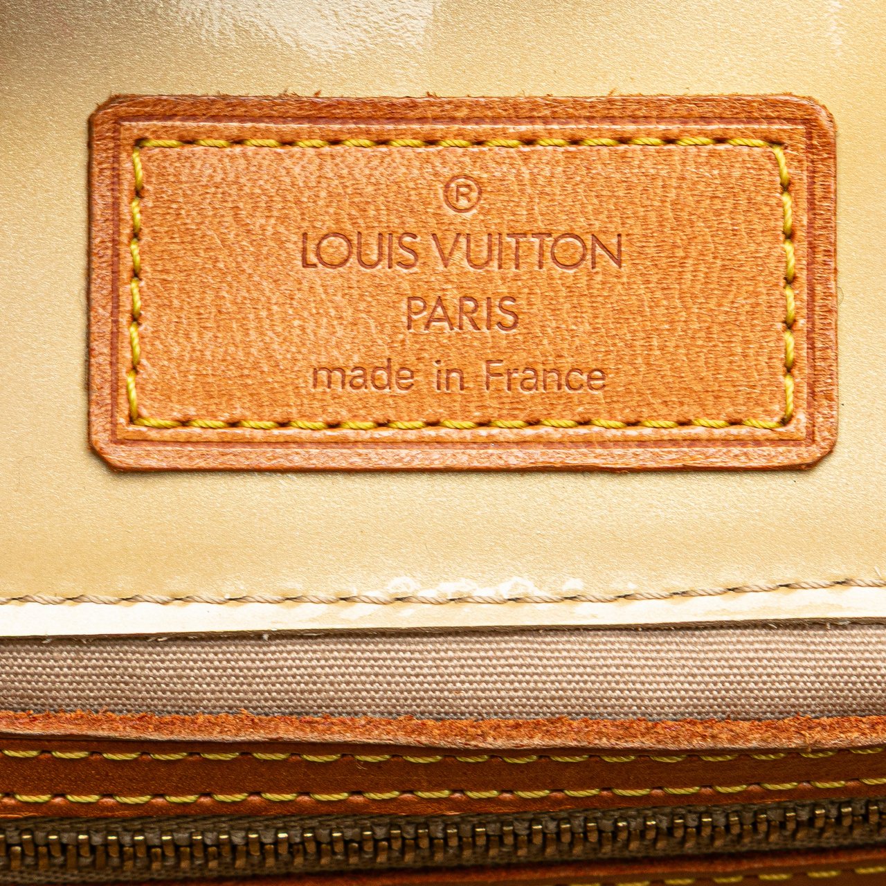 Louis Vuitton Monogram Vernis Reade PM Bruin