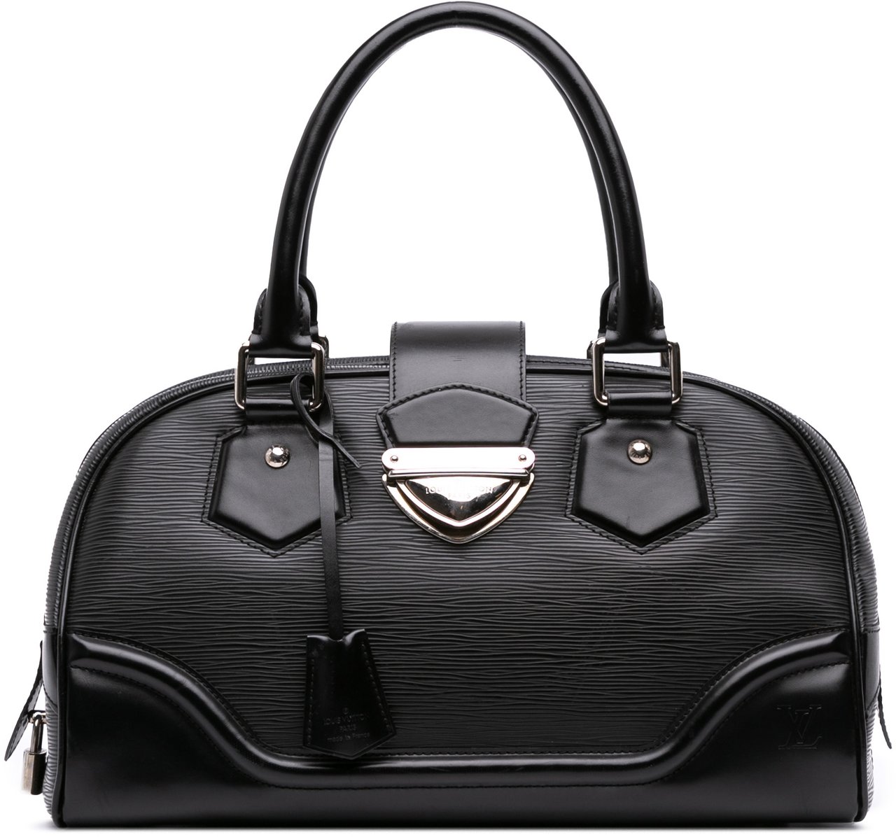 Louis Vuitton Epi Bowling Montaigne GM Zwart