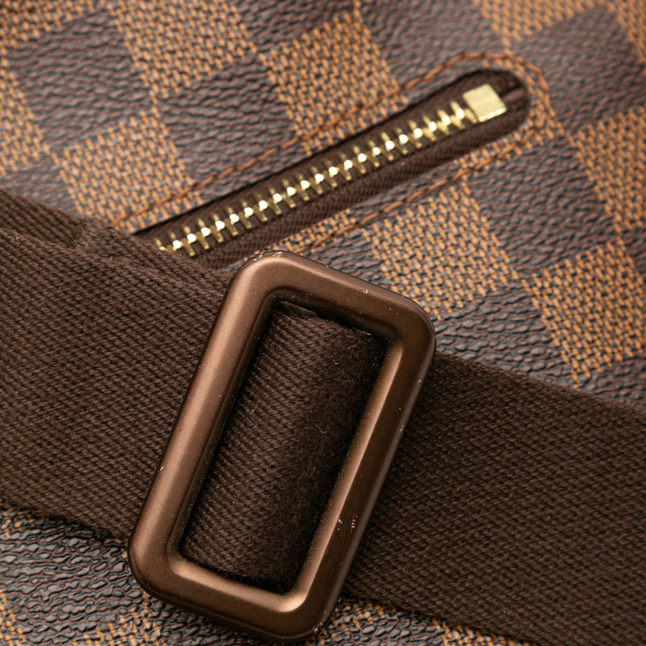 Louis Vuitton Damier Ebene Brooklyn MM Bruin