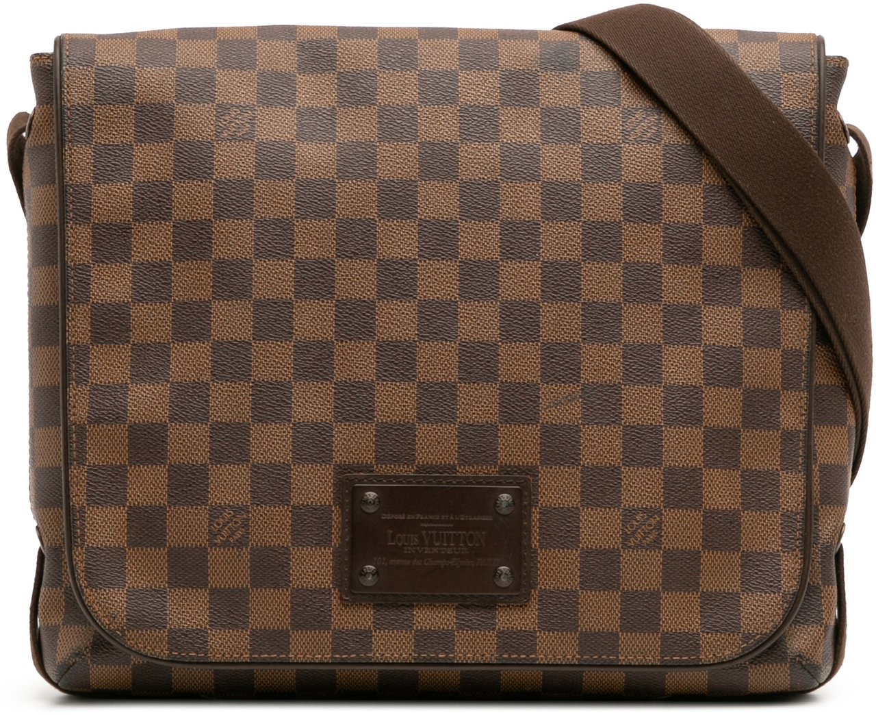 Louis Vuitton Damier Ebene Brooklyn MM Bruin
