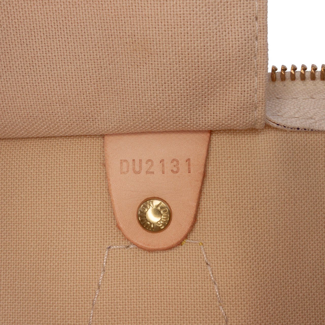 Louis Vuitton Damier Azur Speedy 30 Wit