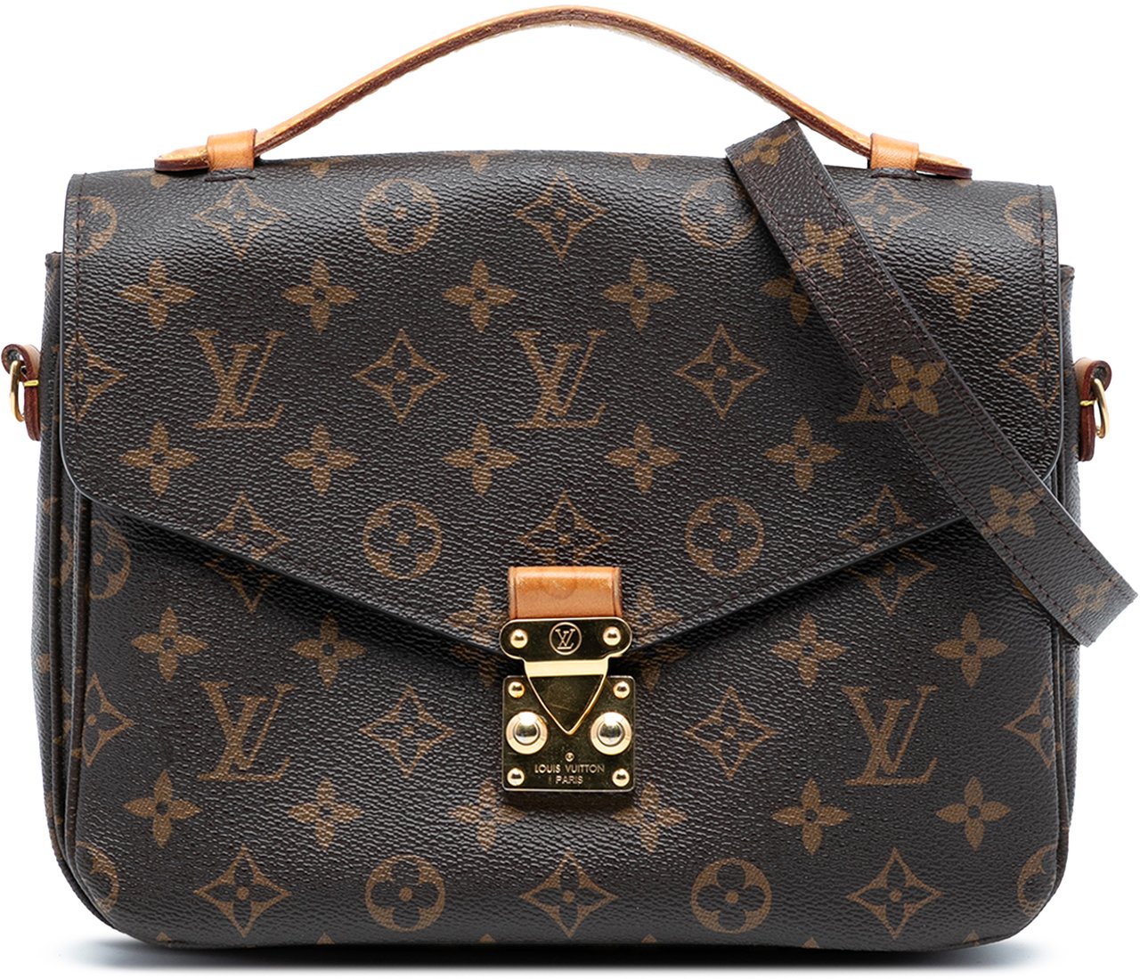 Louis Vuitton Monogram Pochette Metis Bruin