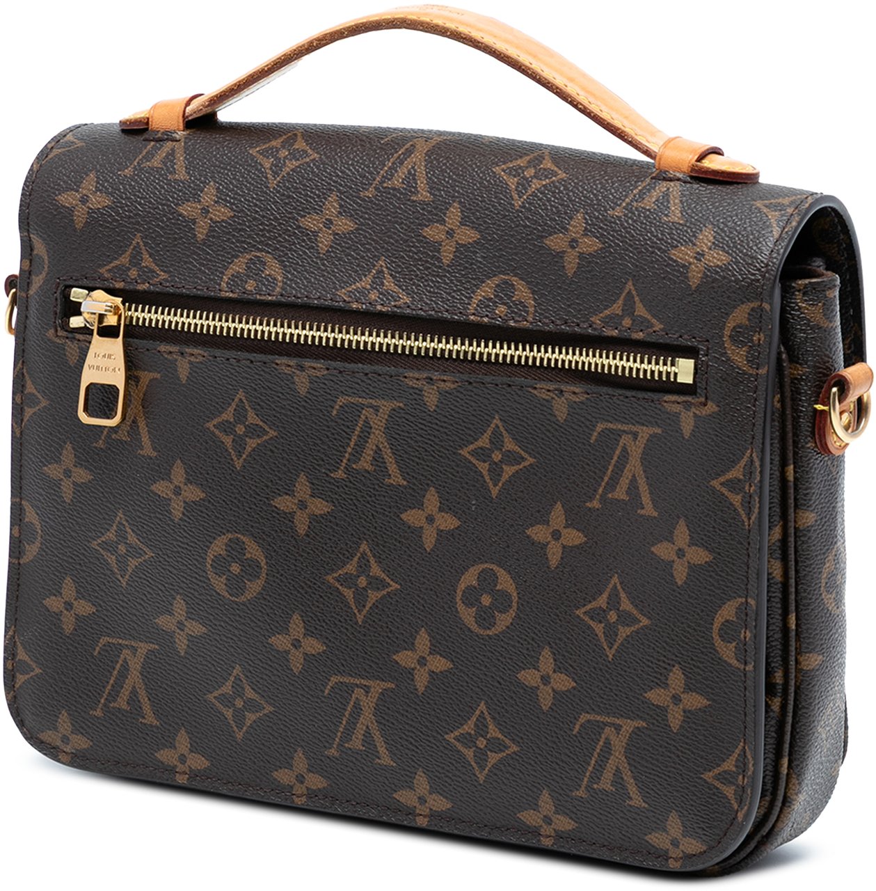 Louis Vuitton Monogram Pochette Metis Bruin