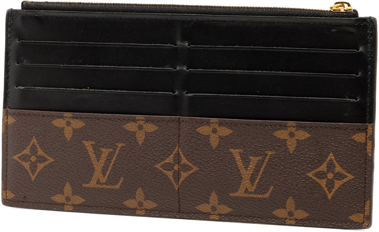 Louis Vuitton Monogram Slim Purse Bruin
