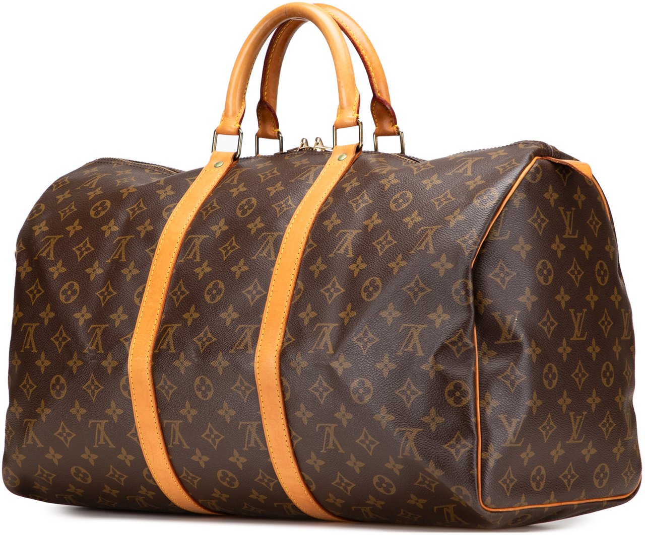 Louis Vuitton Monogram Keepall 50 Bruin