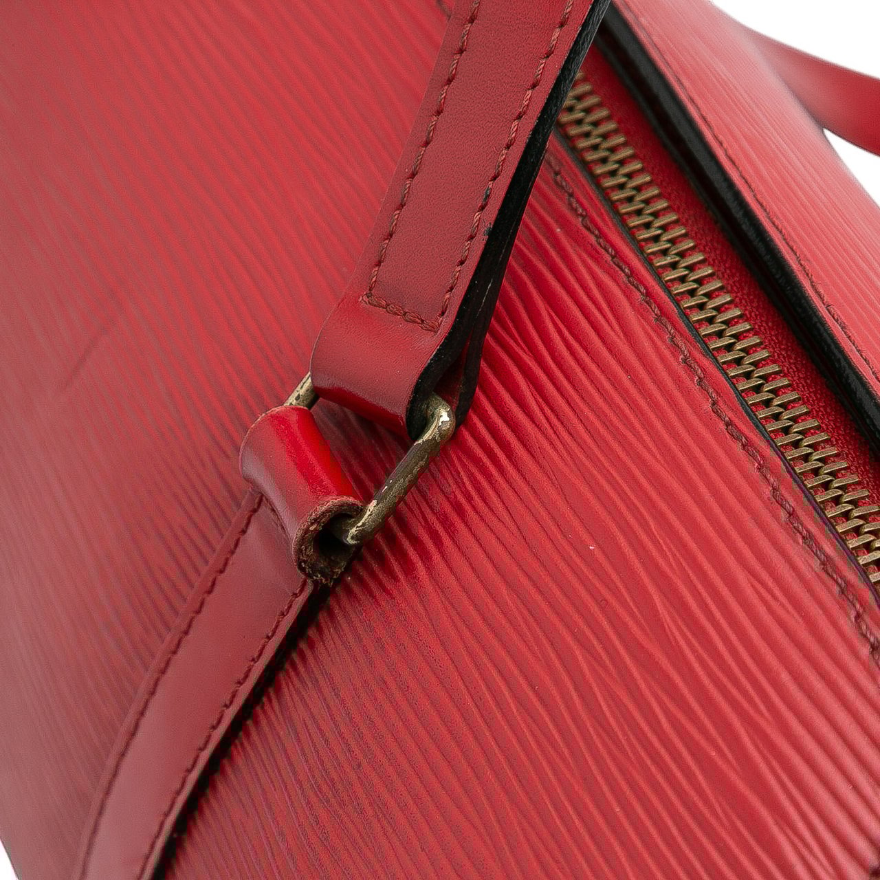 Louis Vuitton Epi Soufflot Rood