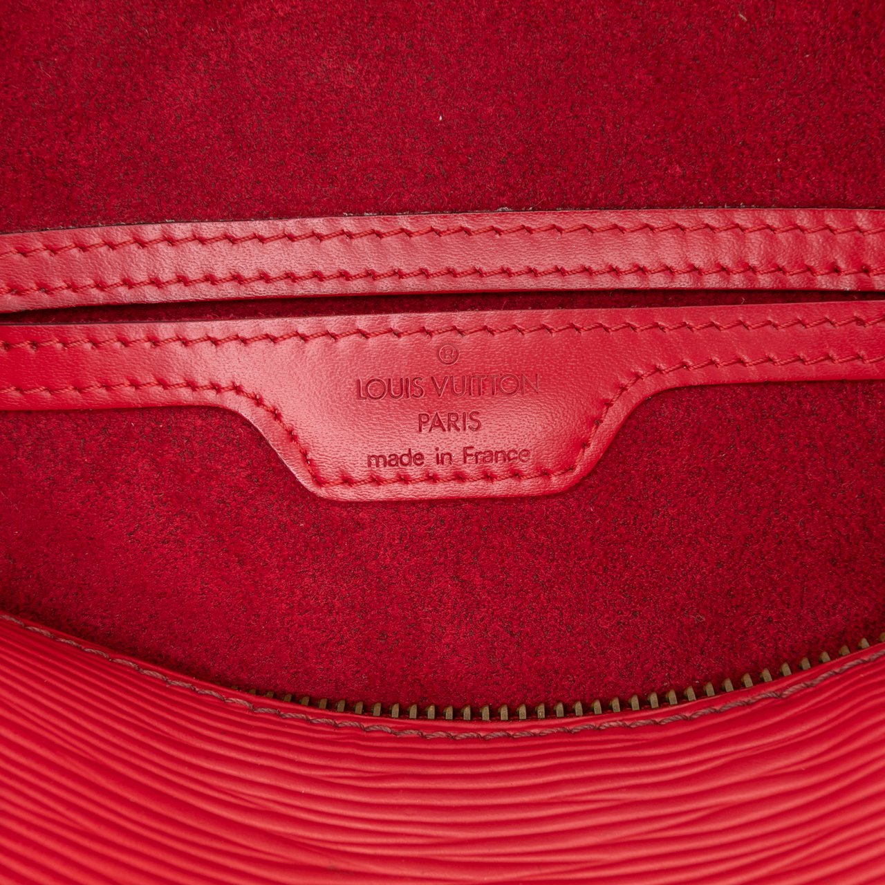 Louis Vuitton Epi Soufflot Rood