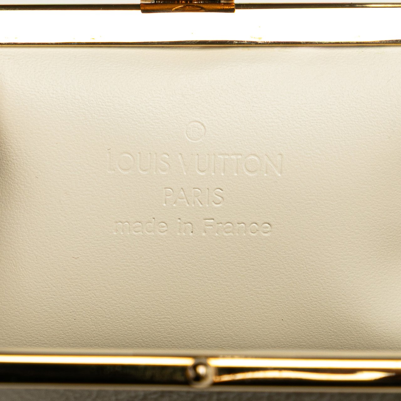 Louis Vuitton Suhali Porte Monnaie Coin Pouch Wit