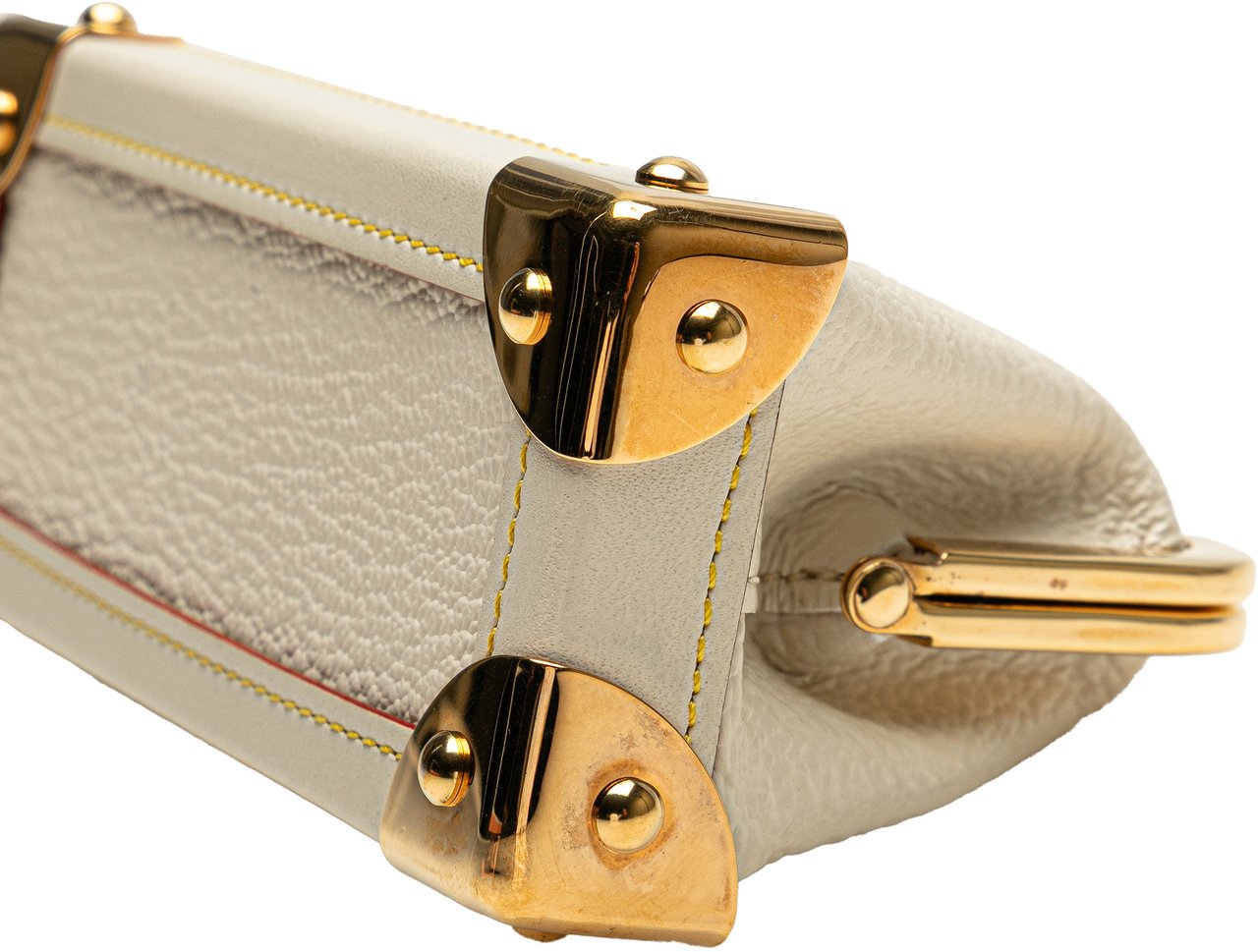Louis Vuitton Suhali Porte Monnaie Coin Pouch Wit