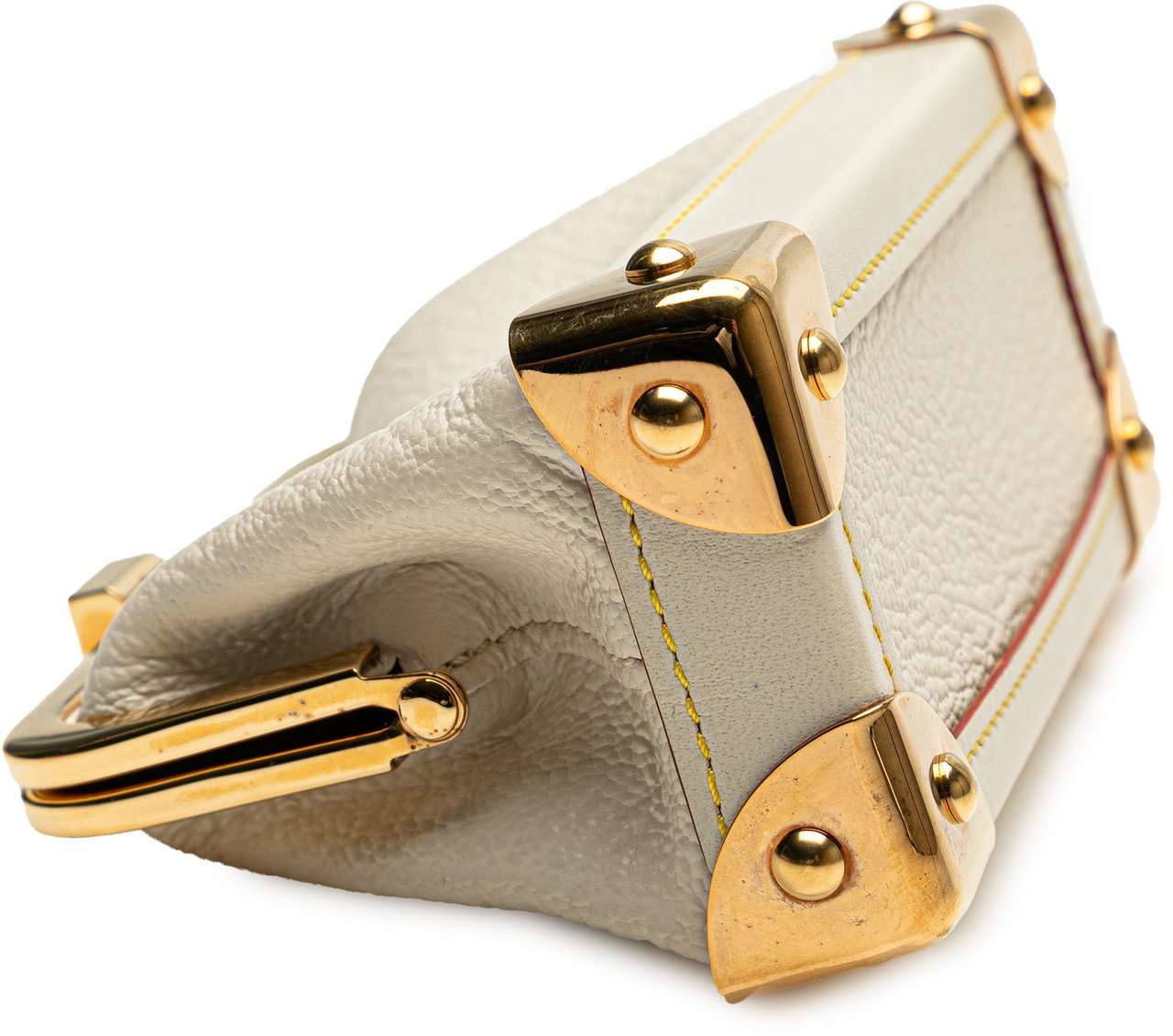 Louis Vuitton Suhali Porte Monnaie Coin Pouch Wit