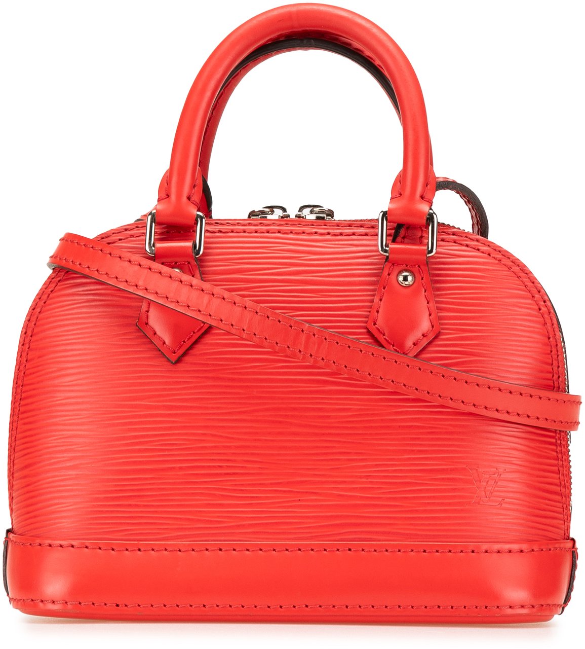 Louis Vuitton Epi Nano Alma Rood