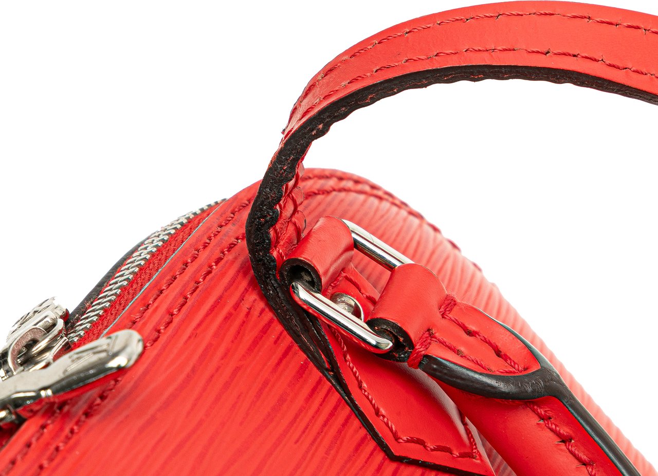 Louis Vuitton Epi Nano Alma Rood