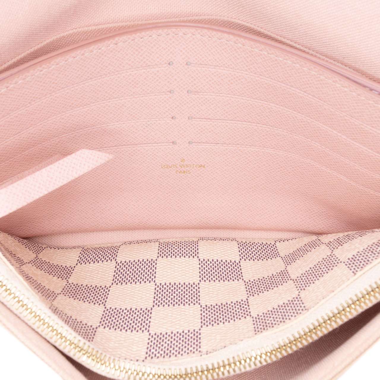 Louis Vuitton Damier Azur Pochette Felicie Wit