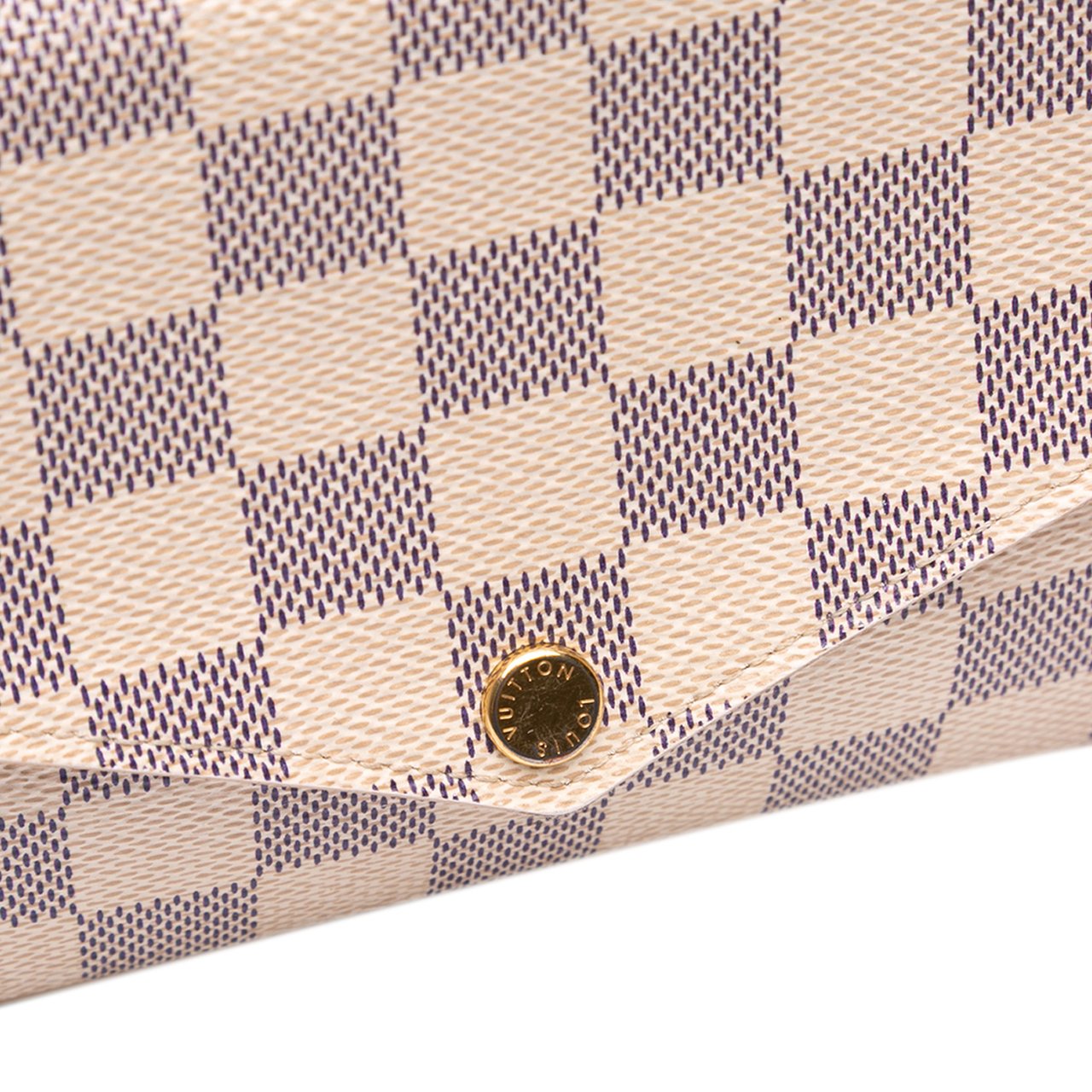 Louis Vuitton Damier Azur Pochette Felicie Wit