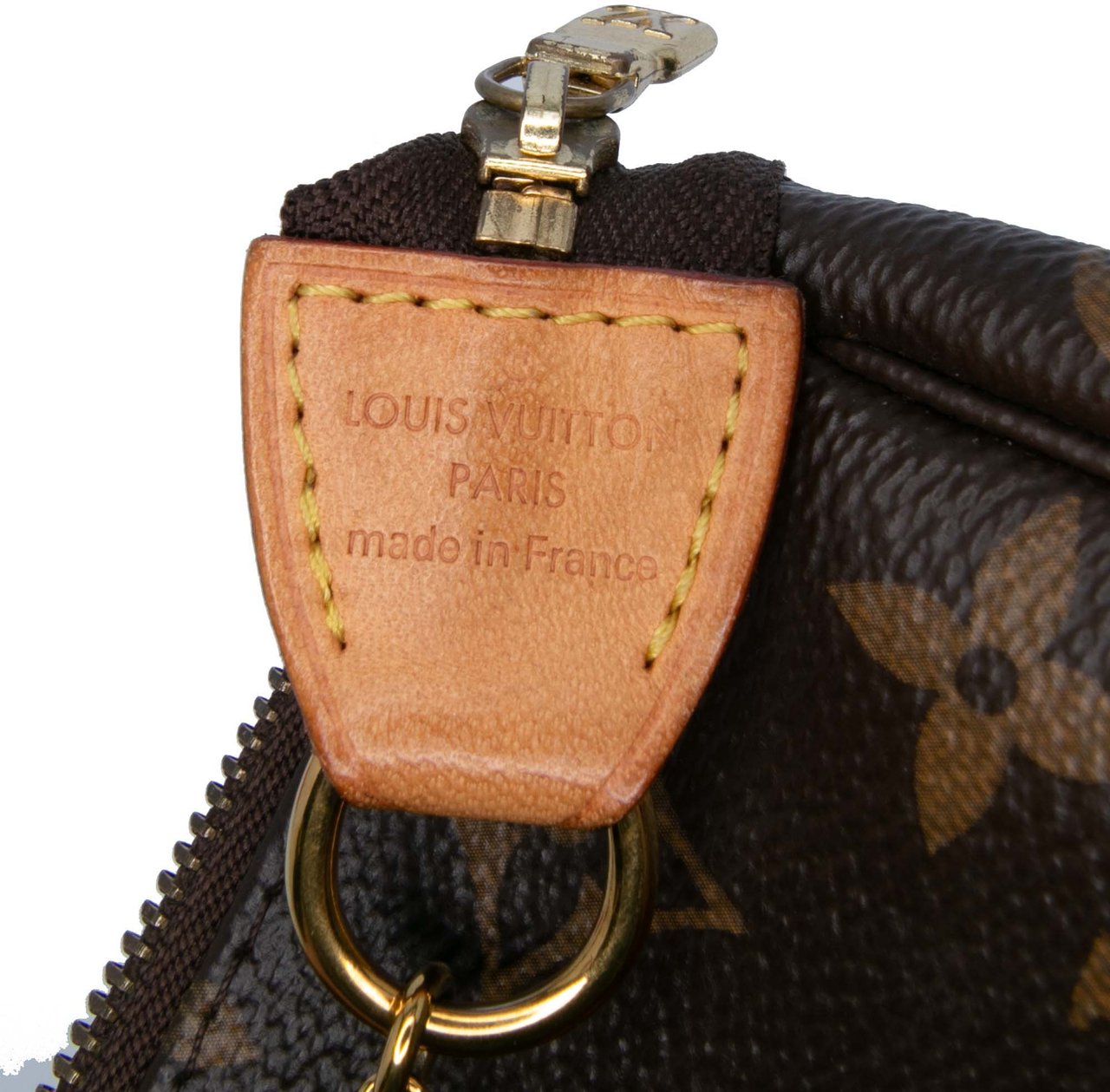 Louis Vuitton Monogram Mini Pochette Accessoires Bruin