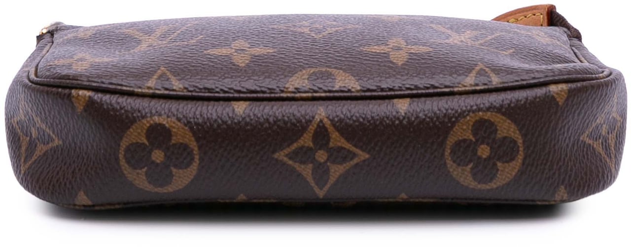 Louis Vuitton Monogram Mini Pochette Accessoires Bruin