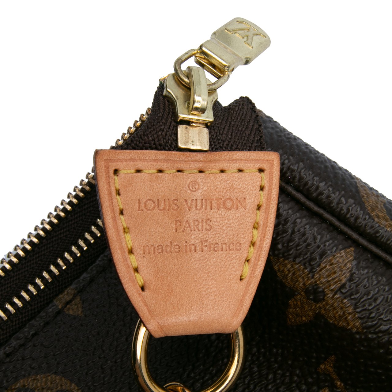 Louis Vuitton Monogram Mini Pochette Accessoires Bruin