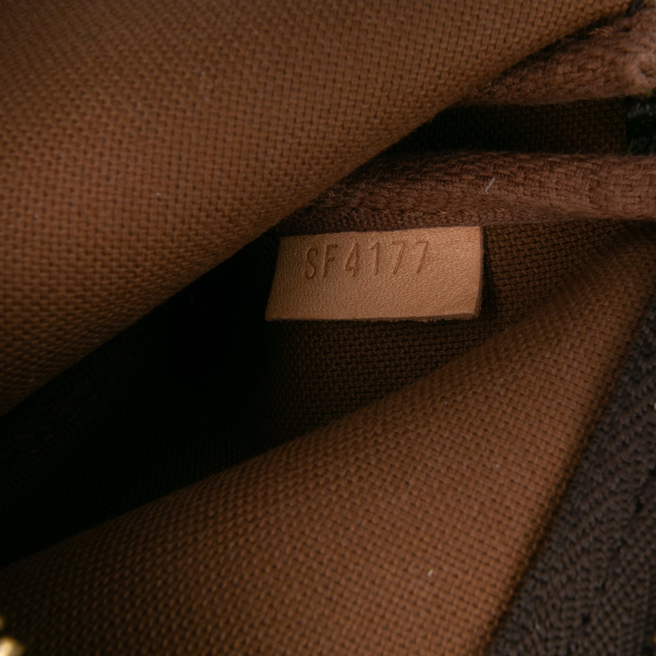 Louis Vuitton Monogram Mini Pochette Accessoires Bruin